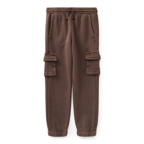 Wonder Nation Boys Fleece Cargo Pants, Sizes 4-18 & Husky