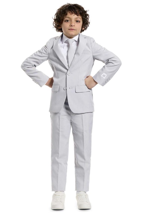 Boys' Suits BOYS Groovy Grey - US 4Y Grey
