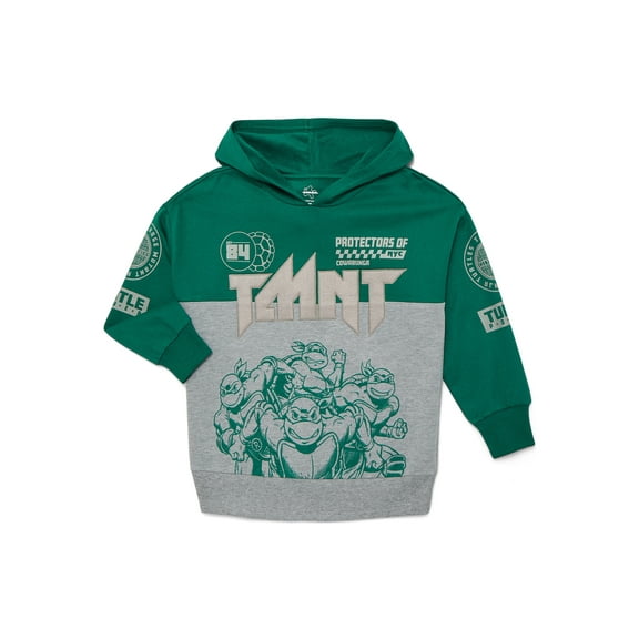 Teenage Mutant Ninja Turtles Boys' Graphic Colorblocked Hoodie Sweatshirt, Sizes 4-18