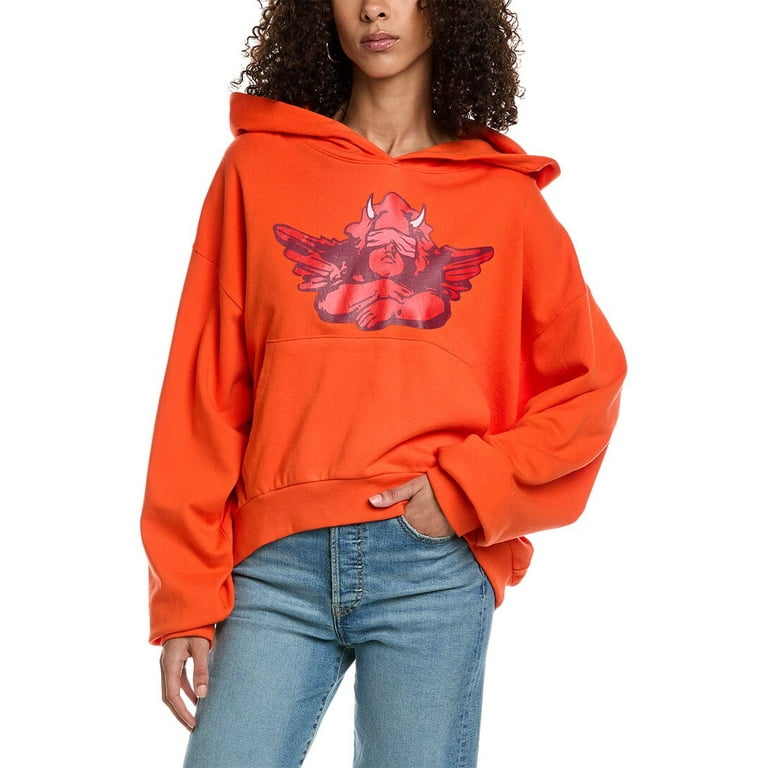 BOYS LIE womens Red Flag Hoodie os Walmart