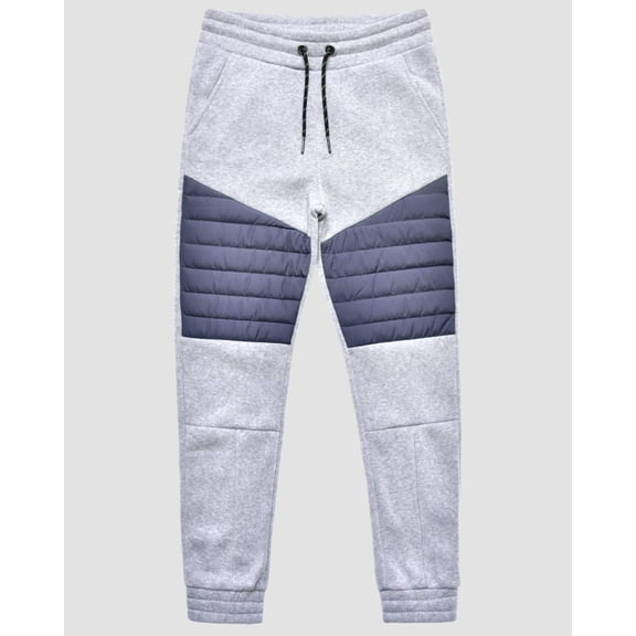 BOYS MATTHEW FLEECE QUILTED JOGGERS