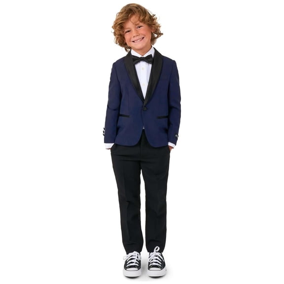 OppoSuits Boys' Tuxedos BOYS Midnight Blue - US 8Y Blue