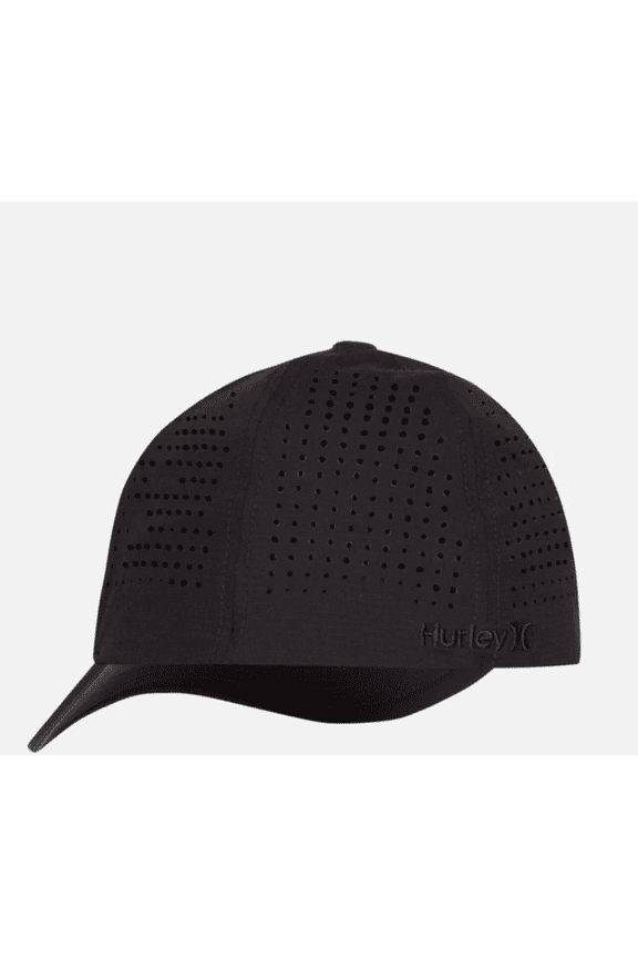 BOYS' PHANTOM RIPSTOP CAP, BLACK