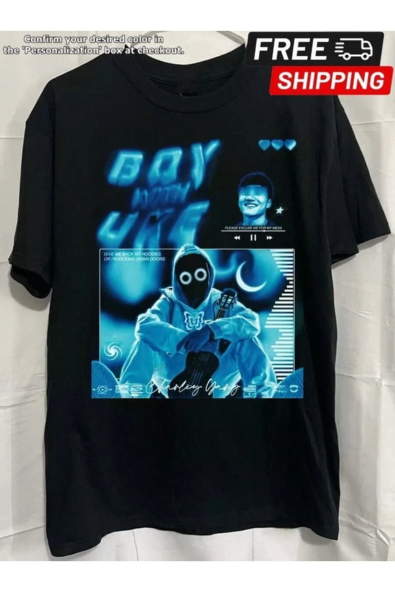 BOYWITHUKE Gift For Lover Black All Size Unisex Shirt