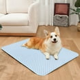 thumbnail image 1 of BOZHOU Dog Cooling Mat - Pet Cooling Mats, Pressure Activated Gel Dog Cooling Mat - No Need to Freeze Or Refrigerate This Cool Pet Pad - Keep Your Pet Cool, Use Indoors, Outdoors or in the Car, 1 of 9