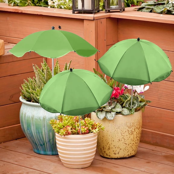 BOZHOU Umbrellas for Outdoor - Adjustable Umbrella Cover Shade for Plants, Multipurpose Reusable Sunshades Umbrella for Yard Planters Pot Potted