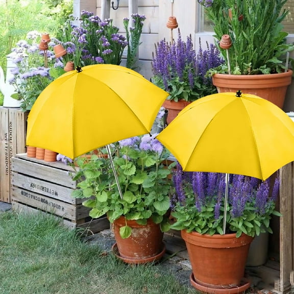 BOZHOU Umbrellas for Outdoor - Adjustable Umbrella Cover Shade for Plants, Multipurpose Reusable Sunshades Umbrella for Yard Planters Pot Potted