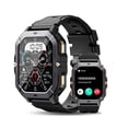 thumbnail image 1 of SKMEI Military Smart Watches for Men (Answer/Make Calls), 2.02'' Fitness Smart Watch for Android and iPhone, Waterproof Fitness Tracker, 100+ Sport Modes，Mens Watch, 1 of 10