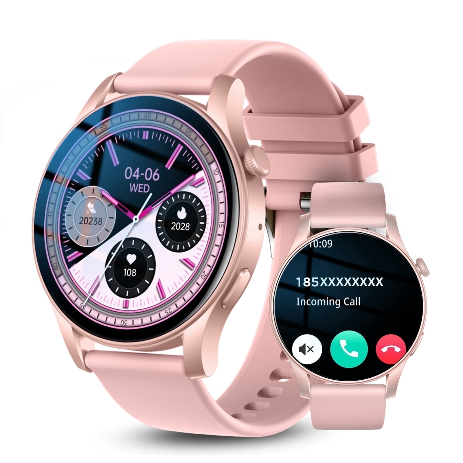SKMEI Smart Watch for Men Women, 1.43" HD Smartwatch (Answer/Make Call), Fitness Tracker with 100+ Sport Modes, Activity Tracker for Android iOS