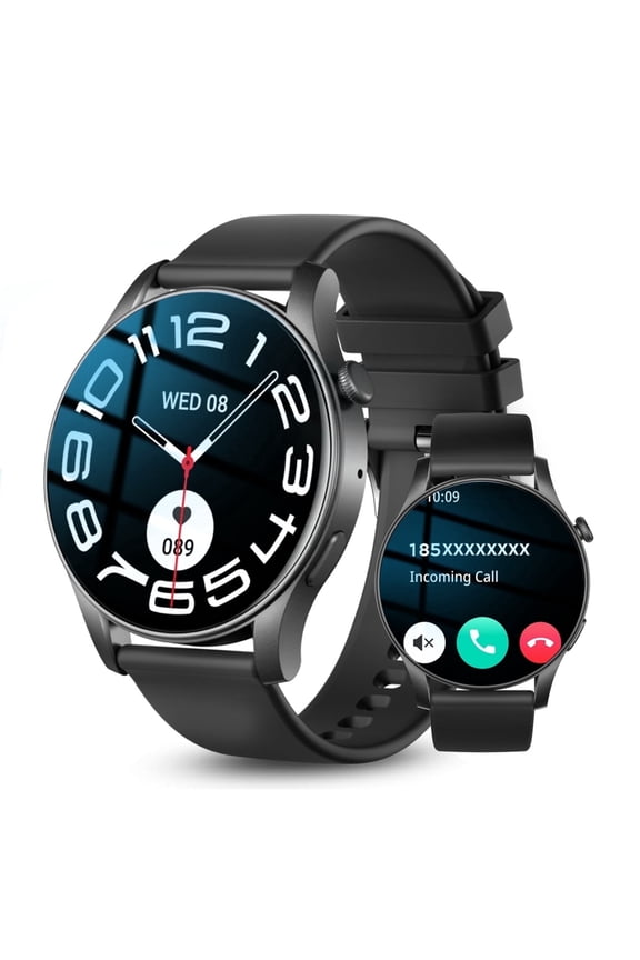 Smart Watch for Men Women, 1.43" HD Smartwatch (Answer/Make Call), Fitness Tracker with 100+ Sport Modes, Activity Tracker for Android iOS