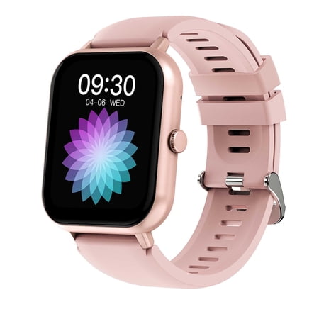 SKMEI Smart Watch for Women, Smartwatch for Android and iOS Phones IP67 Waterproof Activity Tracker with Full Touch Color Screen Bluetooth Call Function Pedometer Sleep Monitor