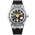 thumbnail image 1 of BOZLUN Watches for Men Skeleton Automatic Mechanical Watch Luxury Dress Stainless Steel Waterproof Luminous Wrist Watches, 1 of 7