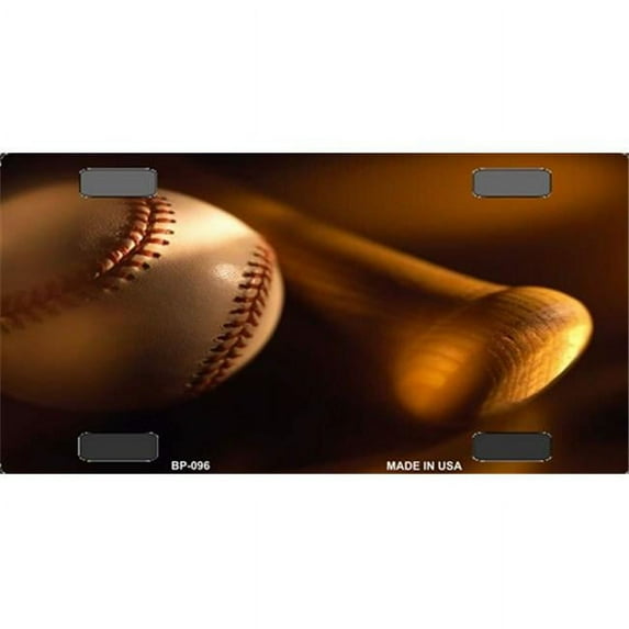 BP-096 Baseball- Bicycle License Plate