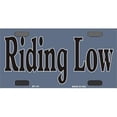 thumbnail image 1 of BP-101 Riding Low- Bicycle License Plate, 1 of 1