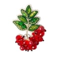 thumbnail image 1 of BP-332C Beadwork kit for creating brooch Crystal Art "Rowan", 1 of 1