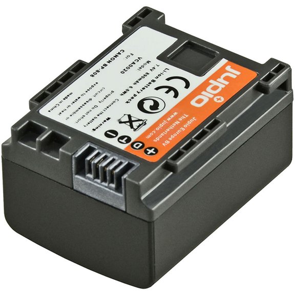 Jupio BP-808 / BP-809 7.4V 890mAh Lithium-Ion Battery for Select Canon Camcorder
