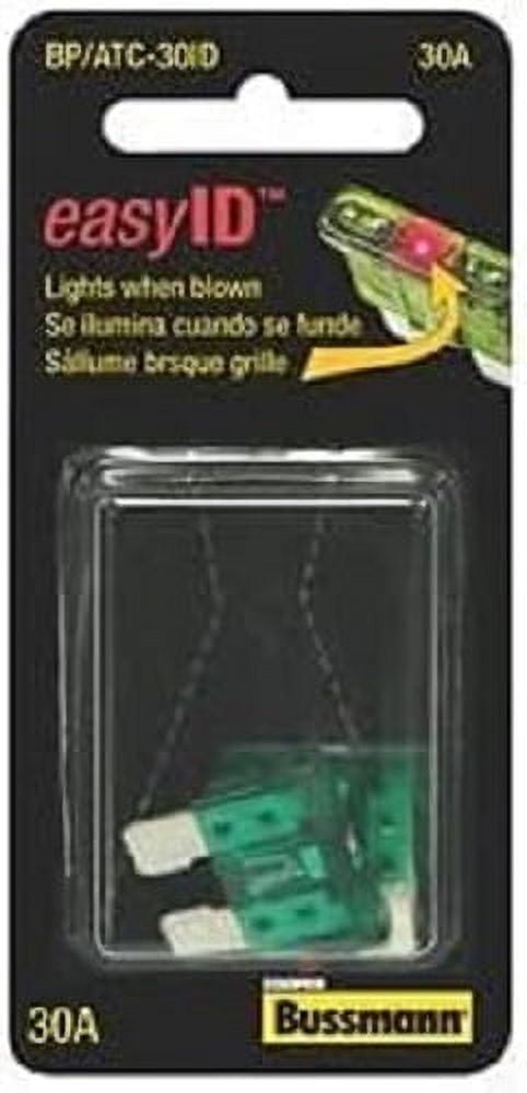 BP-ATC-30ID 30A 32V Green easyID ATC Indicating Blade Fuse, (Package of ...