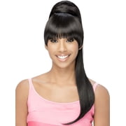BP-LOUI | Synthetic Heat Resistant Bang & Ponytail Honeycomb Base