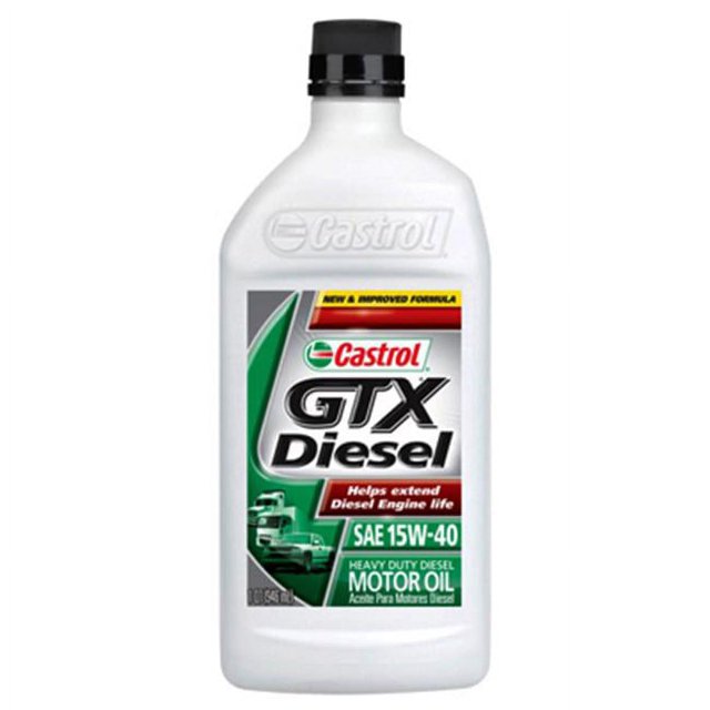 BP Lubricants 06141 1 Quart, Castrol 15W40 Diesel Motor Oil, Pack of 6