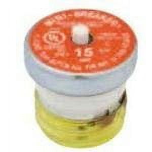 BP/MB-15, Fuse Plug 15A 125V Threaded Socket Card Automotive