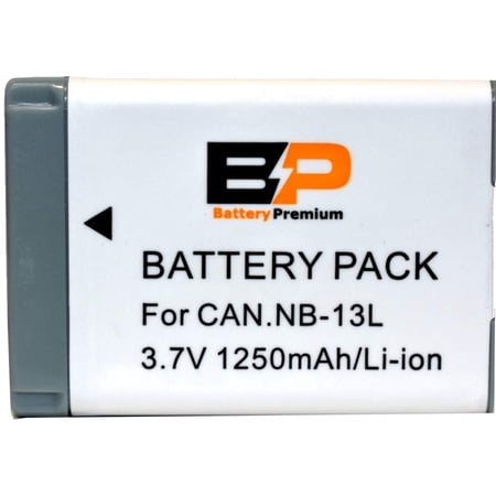 BP Power NB-13L Battery for Canon PowerShot G1 X Mark III, G5 X, G7 X, G7 X Mark II, G9 X, G9 X Mark II, SX620 HS, SX720 HS, SX730 HS, SX740 HS