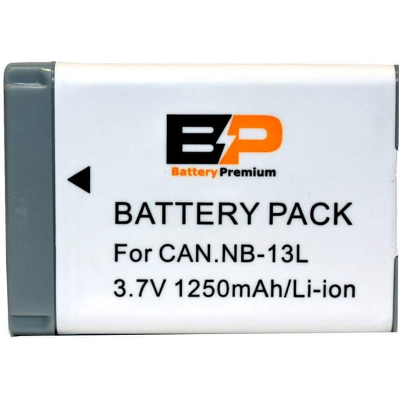 BP Power NB-13L Battery for Canon PowerShot G1 X Mark III, G5 X, G7 X, G7 X Mark II, G9 X, G9 X Mark II, SX620 HS, SX720 HS, SX730 HS, SX740 HS