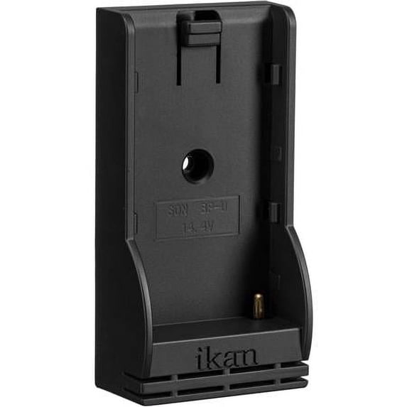 ikan bp2-su dv battery plate for v8000hdmi rev. 2 and vx9 tft hdmi lcd monitors - for bp-u series 14.4v batteries