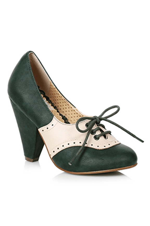 BP403-CAROLE, 4" Saddle Shoe With Bow
