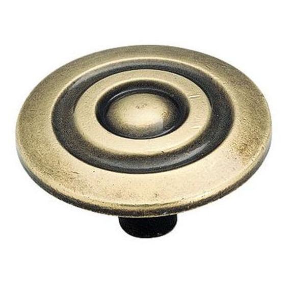 BP594-AE 1.5 in. Round Knob - Antique English