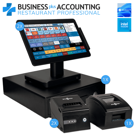 BPA Elite III Restaurant Point of Sale System - 2 Station