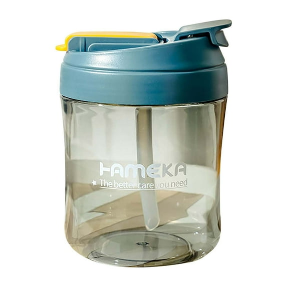 BPA-Free Bubble Tea Tumbler 34oz, Leakproof Wide Straw Cup with Measurement Markings for Summer Iced Drinks