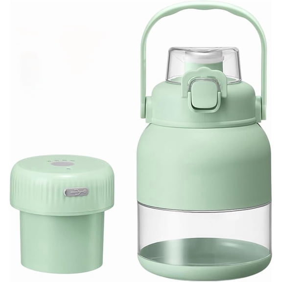 BPA-Free Electric Citrus Juicer 17/28 Oz, Straw, Two Lids, Portable Blender for Smoothies, Shakes, Food, Multifunctional Portable Large Capacity Blender Cup, for Home, Travel (17oz)