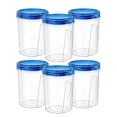 thumbnail image 1 of BPA-Free Plastic Containers with Lids, Leakproof Portion Container for Food Prep and Storage, Reusable Takeout Cups for Restaurant, Cafe and Catering., 1 of 7