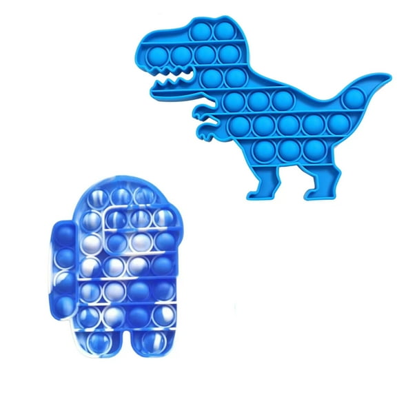 Bee Pop Fidget Unicorn Pack Toys Gift for Kid Children Push Bubble Poppers Poppet Popet Anxiety Sensory Stress Relief Rainbow Animals Horse Silicone Toys Birthday Present