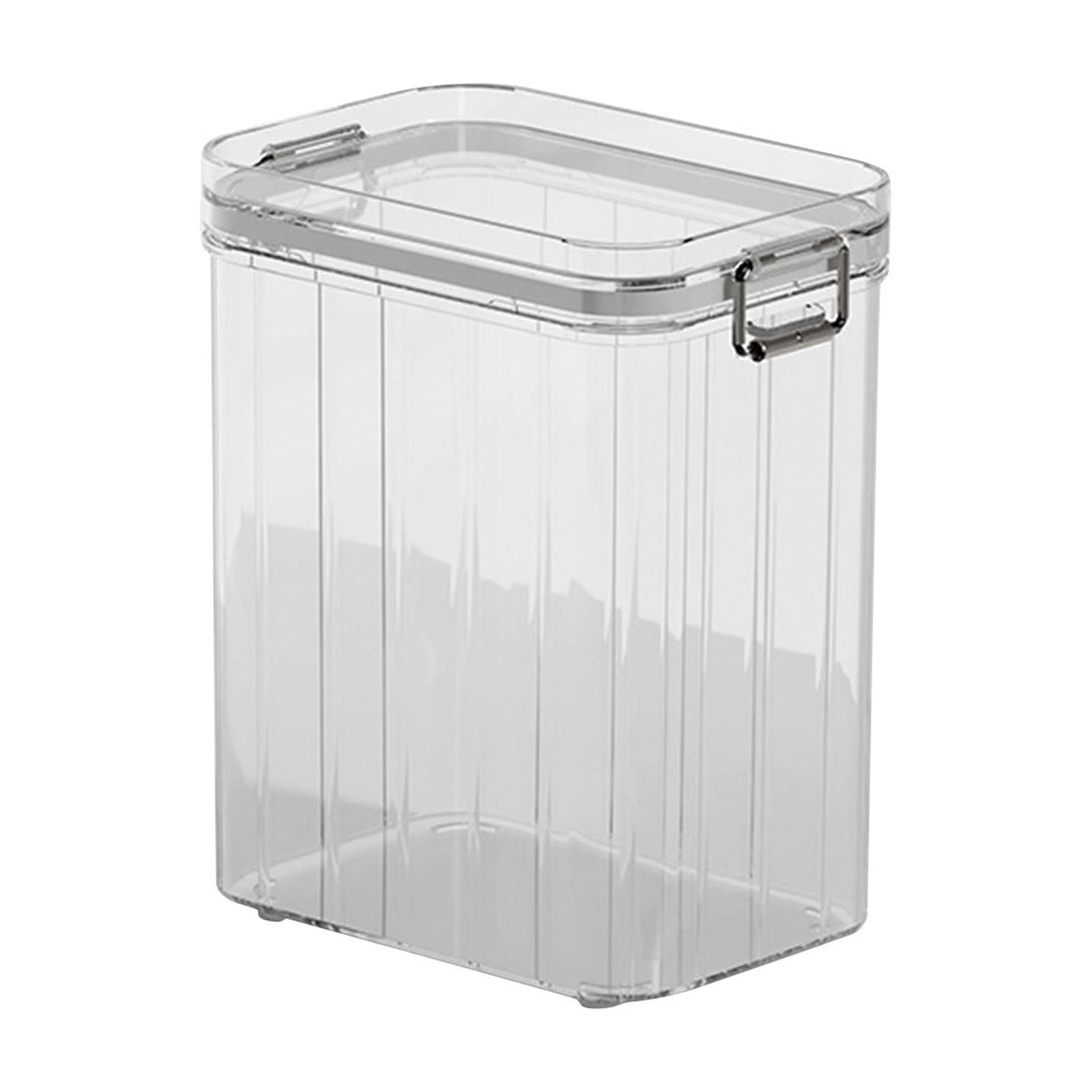 BPA Free Rectangle Food Storage Container, Clear Plastic Airtight ...