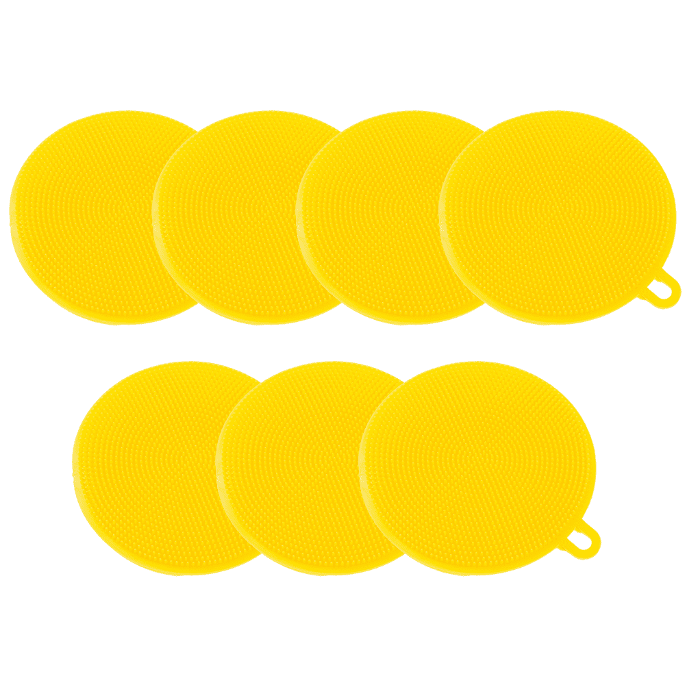 BPAFree, Reusable, FastDrying & Dishwasher Safe Rubber Sponges Food