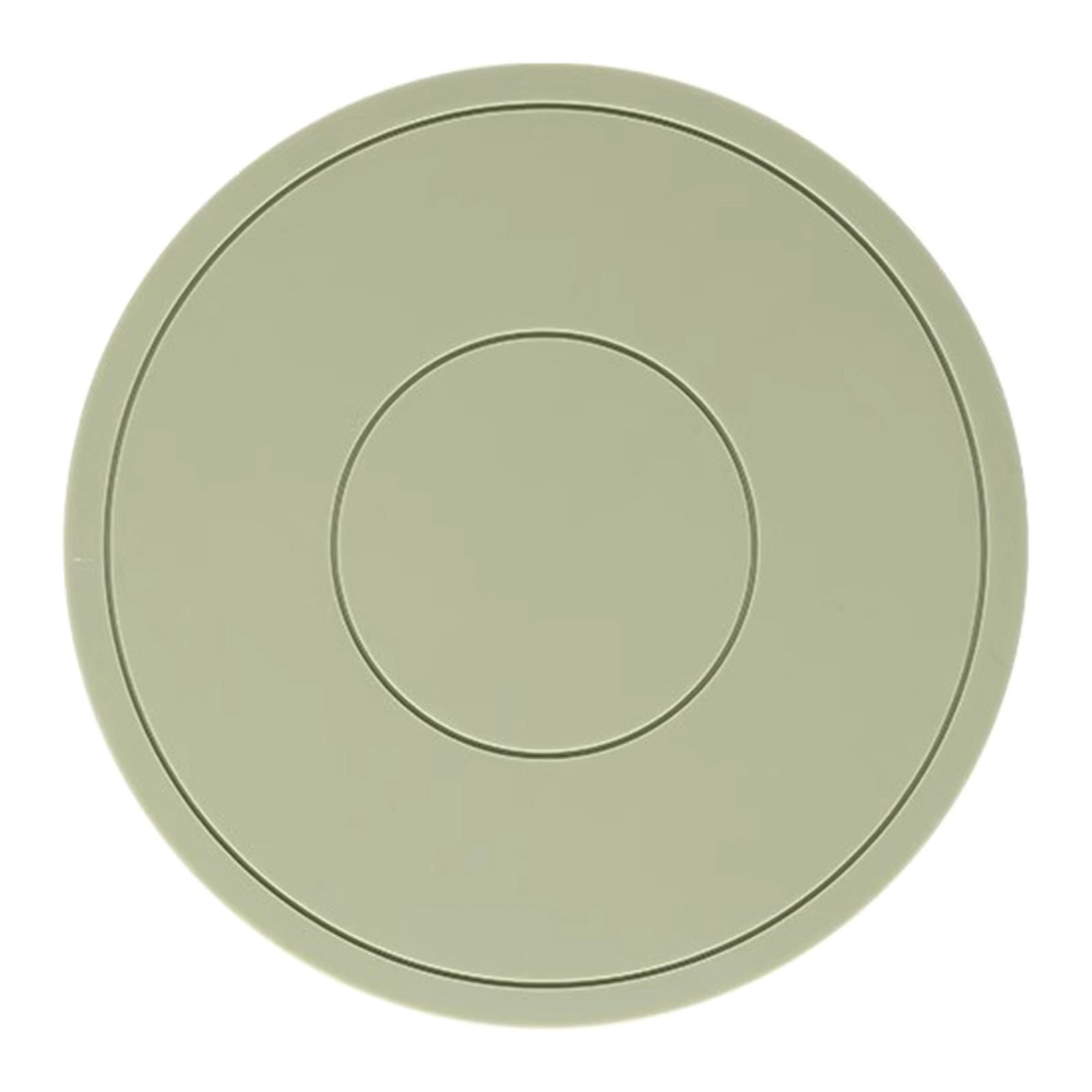 BPA Free Round Silicone Microwave Mat, Multi Purpose Heat Resistant Non ...