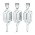 BPAFree SShaped Airlocks for Fermenting Wine and Beer Making Twin