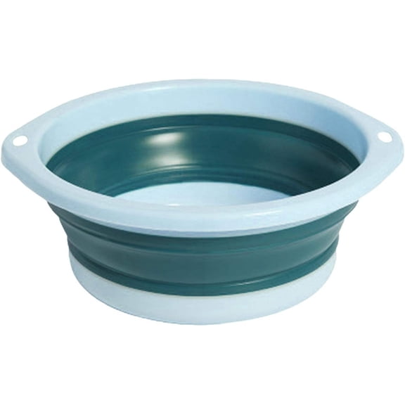 BPA-Free Silicone Basin, Perfect For Your Next Adventure, Food-Grade Material, Space-Saving, Large Capacity Collapsible Bowl For Easy Transport