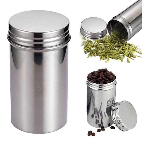 BPA Free Storage Container BPA Free Plastic Leakproof Food Storage Container 304 Stainless Storage Jar For Coffee Tea Portable with High Quality Construction