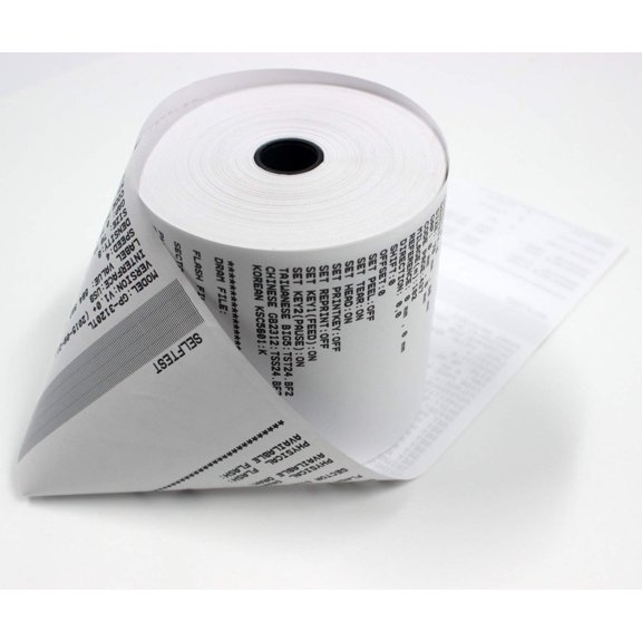 BPA Free Thermal Receipt Paper 3 1/8 x 200 Feet 50 Rolls, Star Micronics TSP143IIIU USB Printer and Clover POS Compatible, White