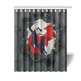 thumbnail image 1 of BPBOP Halloween Frame With Count Dracula Bathroom Waterproof Fabric Shower Curtain 66x72 inches, 1 of 2