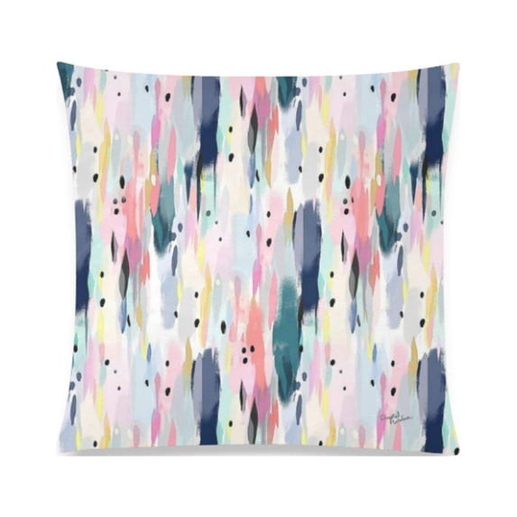 BPBOP Illumination Pink Twilight Deisign Cushion Cases Pillow Cover Two Sides Printing 20x20 Inches