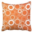 thumbnail image 1 of BPBOP Random Circles Pattern Abstract Round Objects Orange Pillowcase Cover Cushion 20x20 inch, 1 of 1
