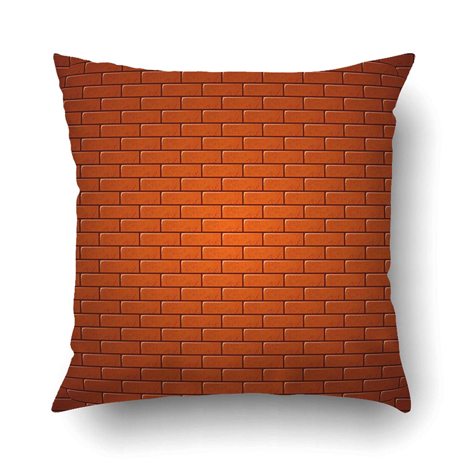 BPBOP Red Brick Wall Pattern Pillowcase Pillow Cushion Cover 20x20 inch - image 1 of 1