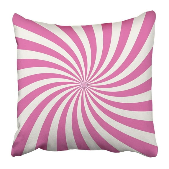 BPBOP Swirling Radial For Swirl Vortex Starburst Spiral Twirl Helix Rotation Rays Converging Pillowcase 18x18 inch