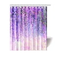 thumbnail image 1 of BPBOP Wisteria Flowers Tree Shower Curtain, Purple Violet Floral Polyester Fabric Shower Curtain Bathroom Sets with Hooks 60x72 Inches, 1 of 3