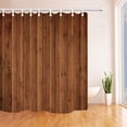 thumbnail image 1 of BPBOP Wooden Timber Wood Plank Home Decor Polyester Fabric Bathroom Shower Curtain 66x72 inches, 1 of 1