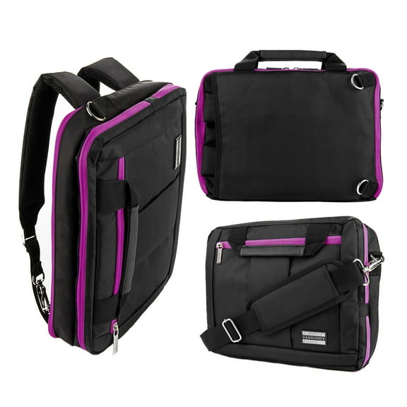 BPC 3 In 1 Convertible Multipurpose Waterproof 11.6 Inch Laptop Bag, Multicolor