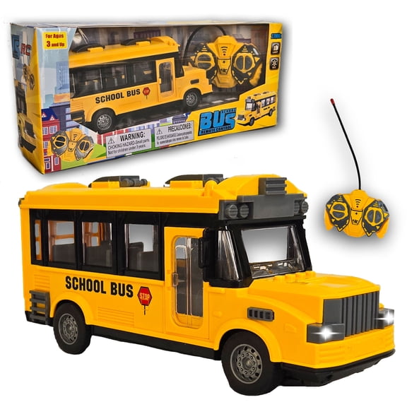 BPC Interactive RC School Bus Toy, 1 Pack, Engage in Realistic Play